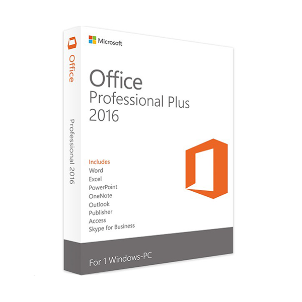 MICROSOFT OFFICE 2016 PROFESSIONAL PLUS (WINDOWS)