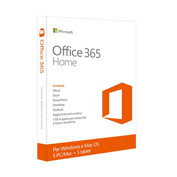 MICROSOFT OFFICE 365 HOME - PC A MAC