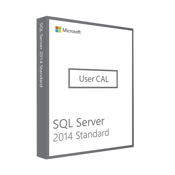 MICROSOFT SQL SERVER STD 2014 - 10 LICENCES UTILISATEURS CAL