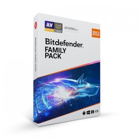 BITDEFENDER FAMILY PACK 2024 - 15 enheder - 1 År