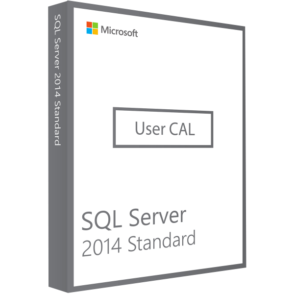 MICROSOFT SQL SERVER STD 2014 - 10 UŽIVATELSKÝCH CAL LICENCÍ