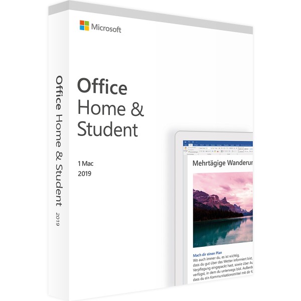 MICROSOFT OFFICE 2019 HOME ET ÉTUDIANT (MAC)