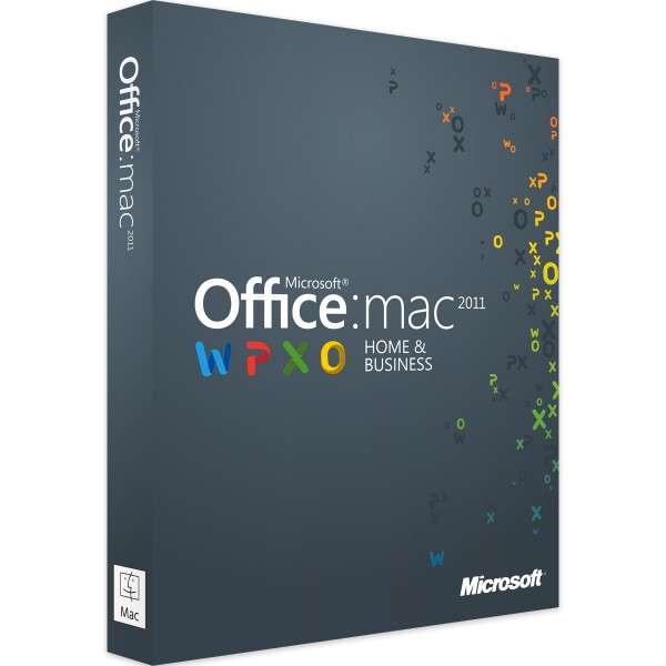 MICROSOFT OFFICE 2011 HOME AND BUSINESS DLA MAC