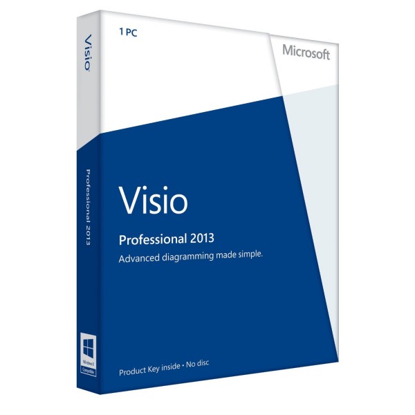 MICROSOFT VISIO PROFESSIONAL 2013 (WINDOWS)