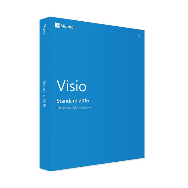 MICROSOFT VISIO STANDARD 2016 (WINDOWS)