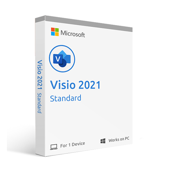 MICROSOFT VISIO STANDARD 2021 (WINDOWS)